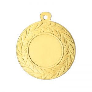 Medailles Goudkleurig medaille 45 mm