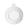 Medailles Zilverkleurig medaille 45 mm