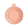 Medailles Bronskleurig medaille 45 mm