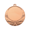 Medailles Bronskleurig medaille 70 mm