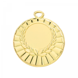 Medailles Goudkleurig medaille 50 mm